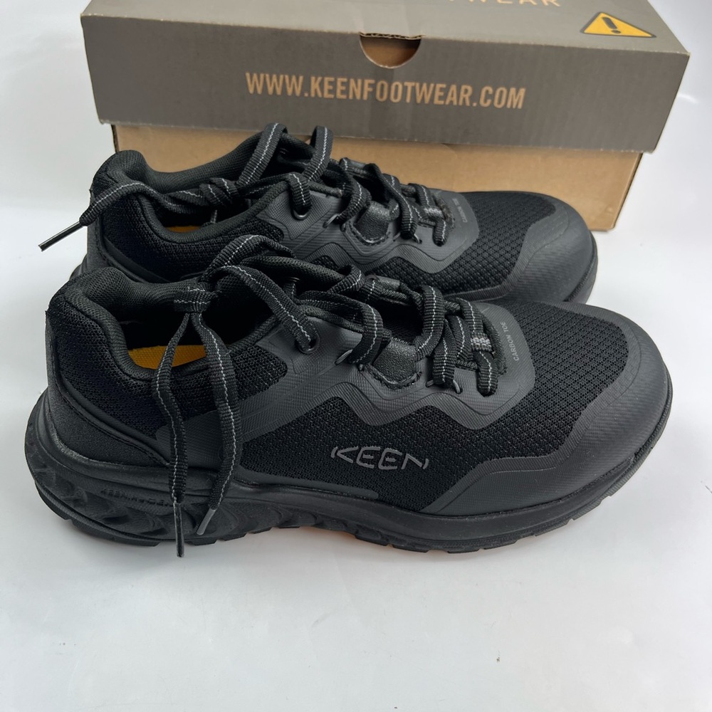 Keen Utility Tempe 1028301W Women's US 8.5 Black Composite Toe Work Shoes
